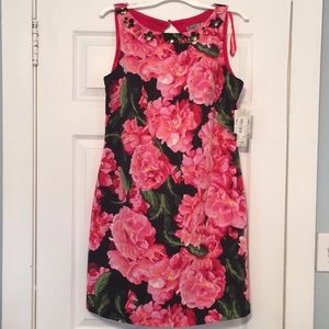 Gorgeous Floral Eliza J. Embellished Dress